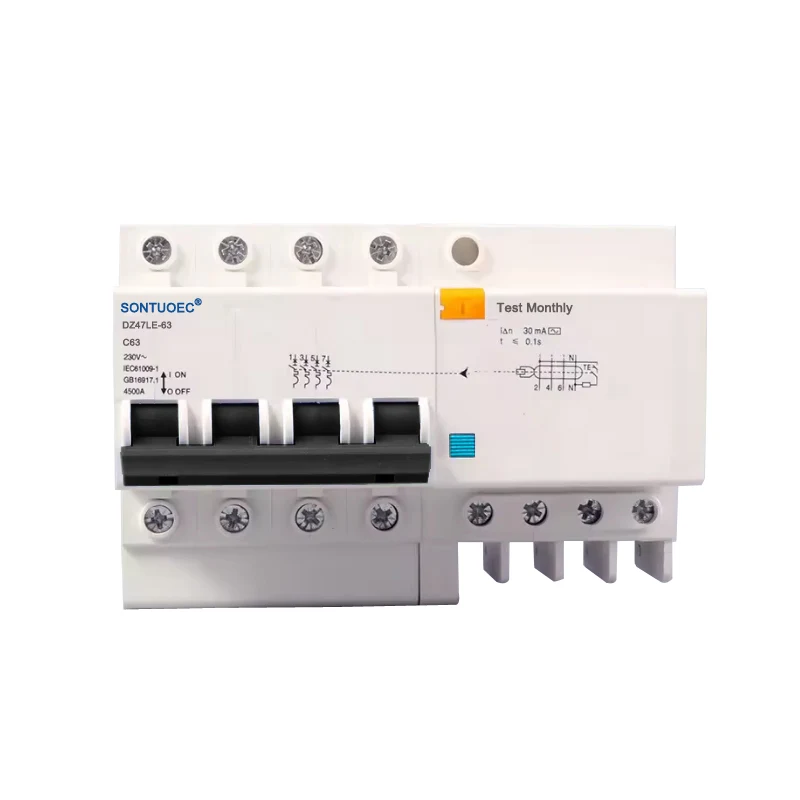 4p RCBO AC වර්ගය